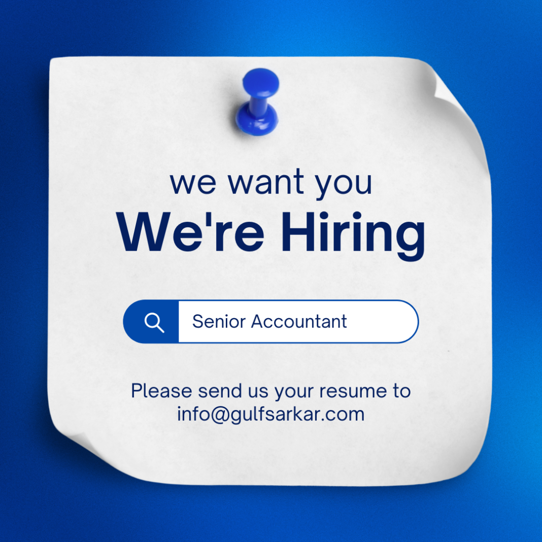 Accountant Job Vacancies in Saudi Arabia