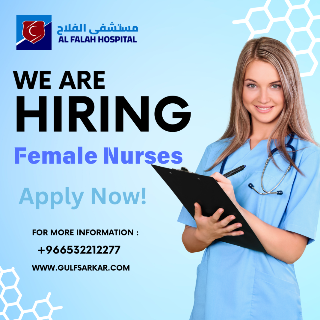 Jobs in Saudi Arabia for Female Nurses