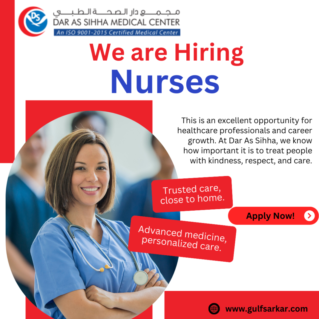 Nursing Jobs in Saudi Arabia for Pakistani