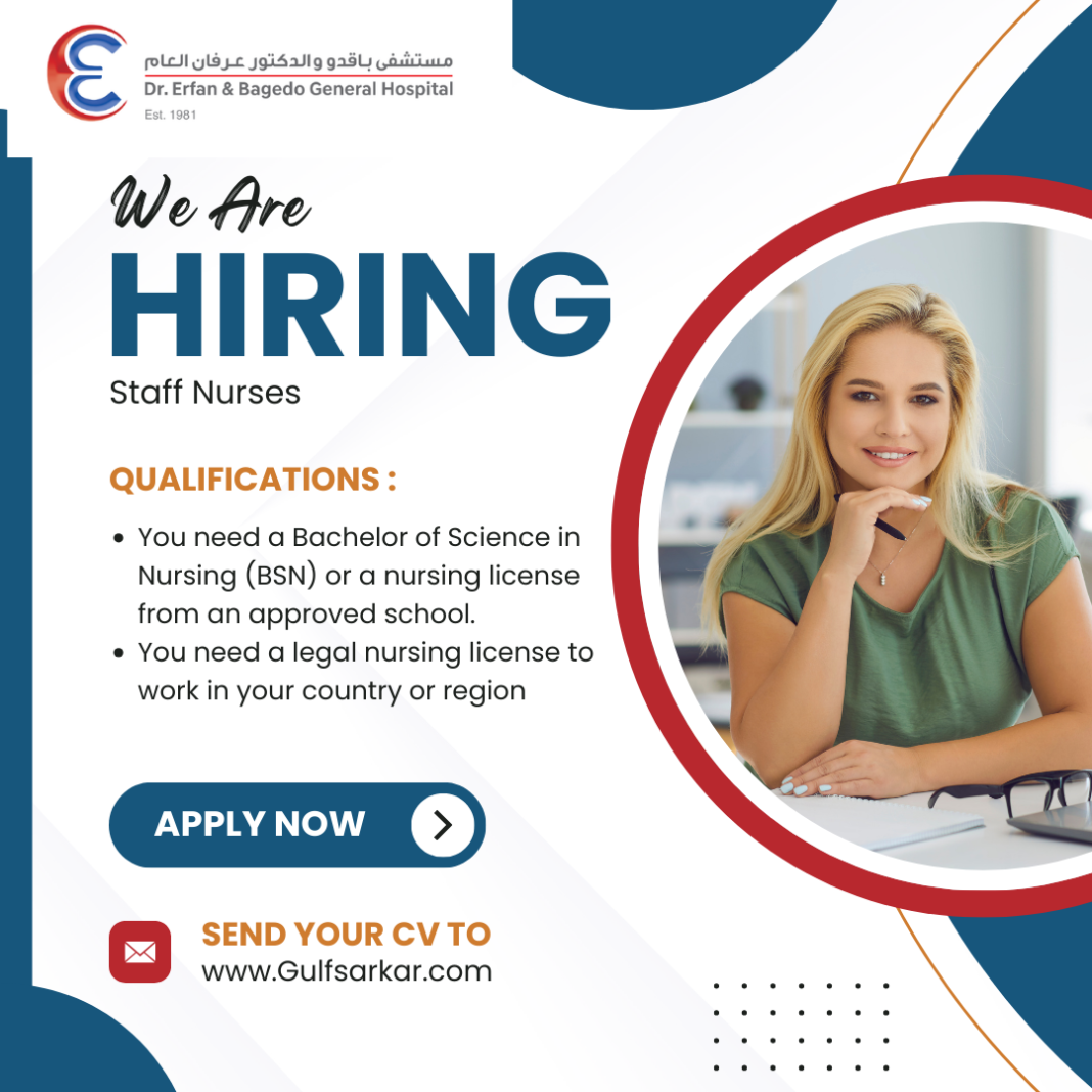 Staff Nurse Jobs in saudi arabia