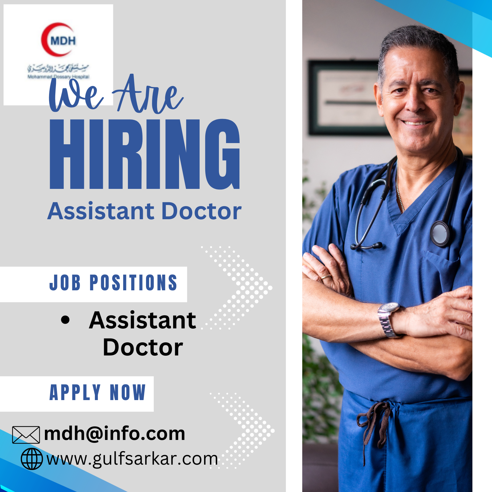 Assistant Doctor Job in Saudi Arabia