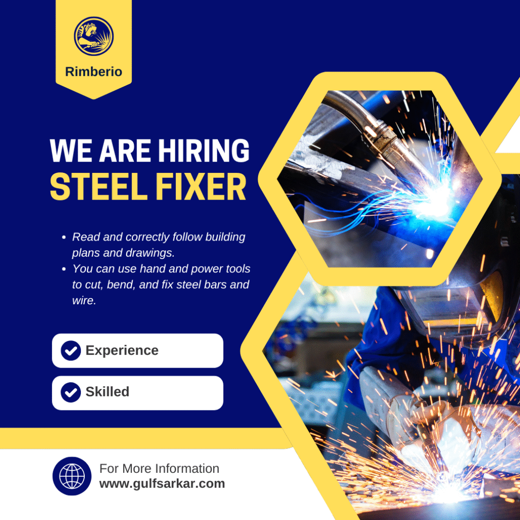 Steel Fixer Job In Badr