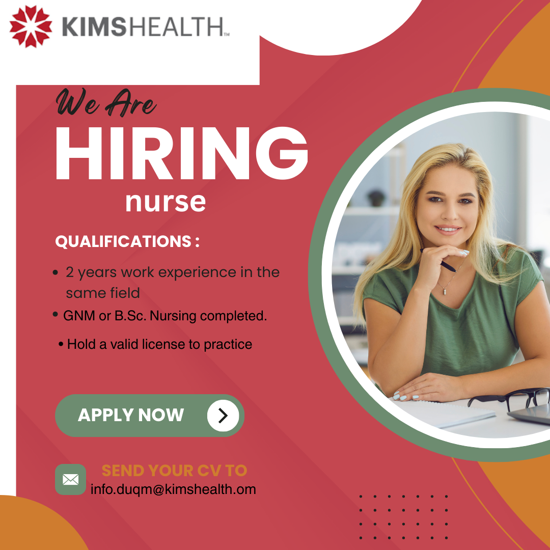 Nurse Job In Oman
